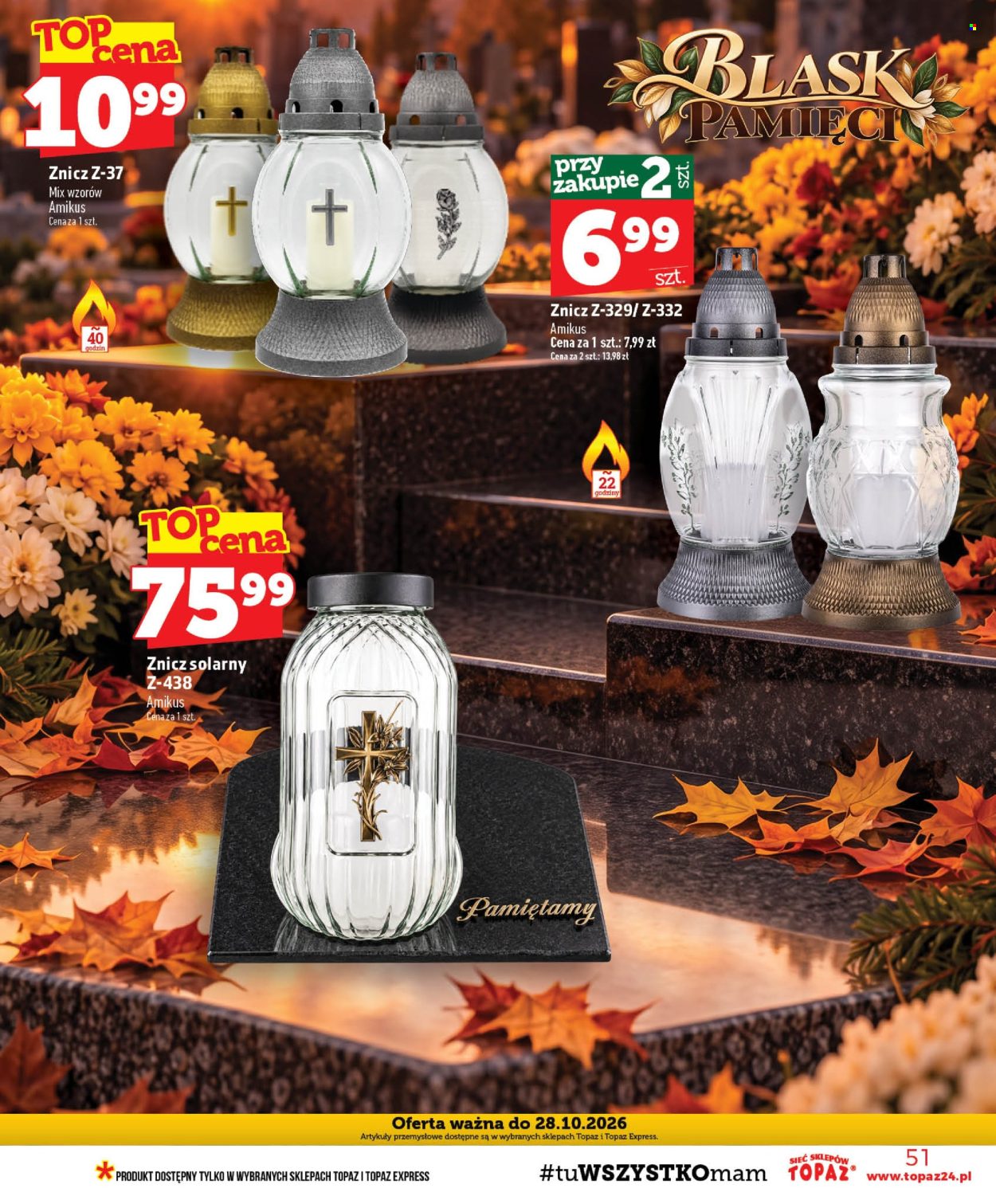 Gazetka Topaz - 15.10.2026. - 21.10.2026.. Strona 51
