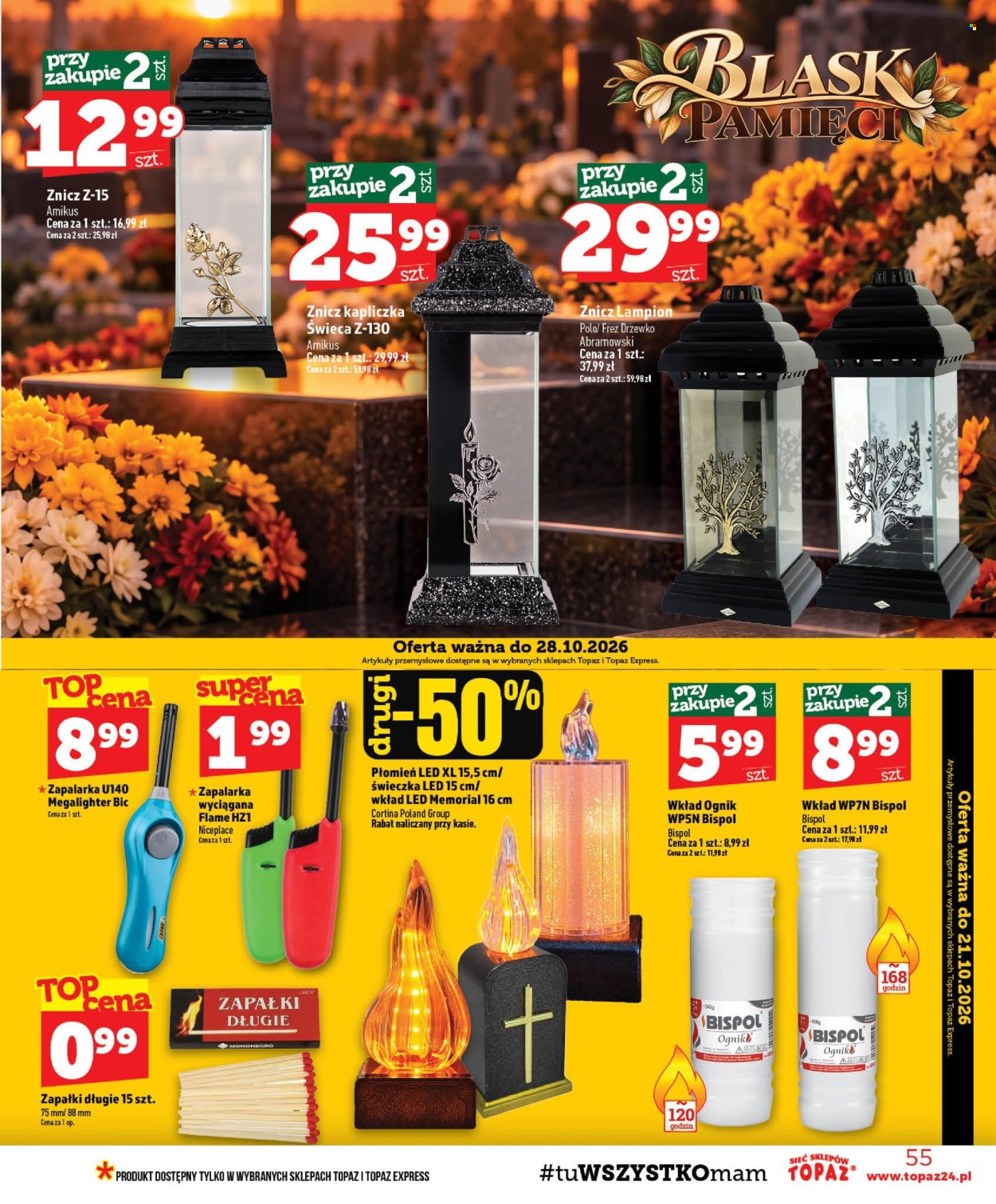 Gazetka Topaz - 15.10.2026. - 21.10.2026.. Strona 55
