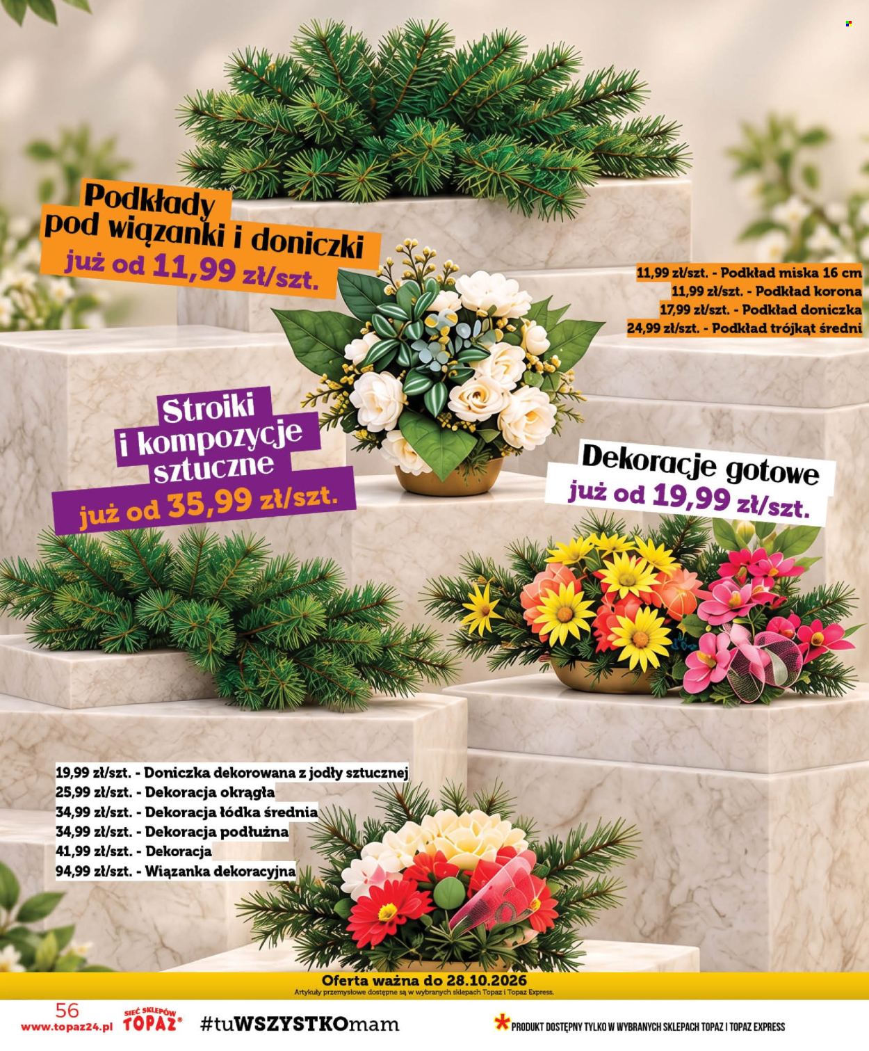 Gazetka Topaz - 15.10.2026. - 21.10.2026.. Strona 56