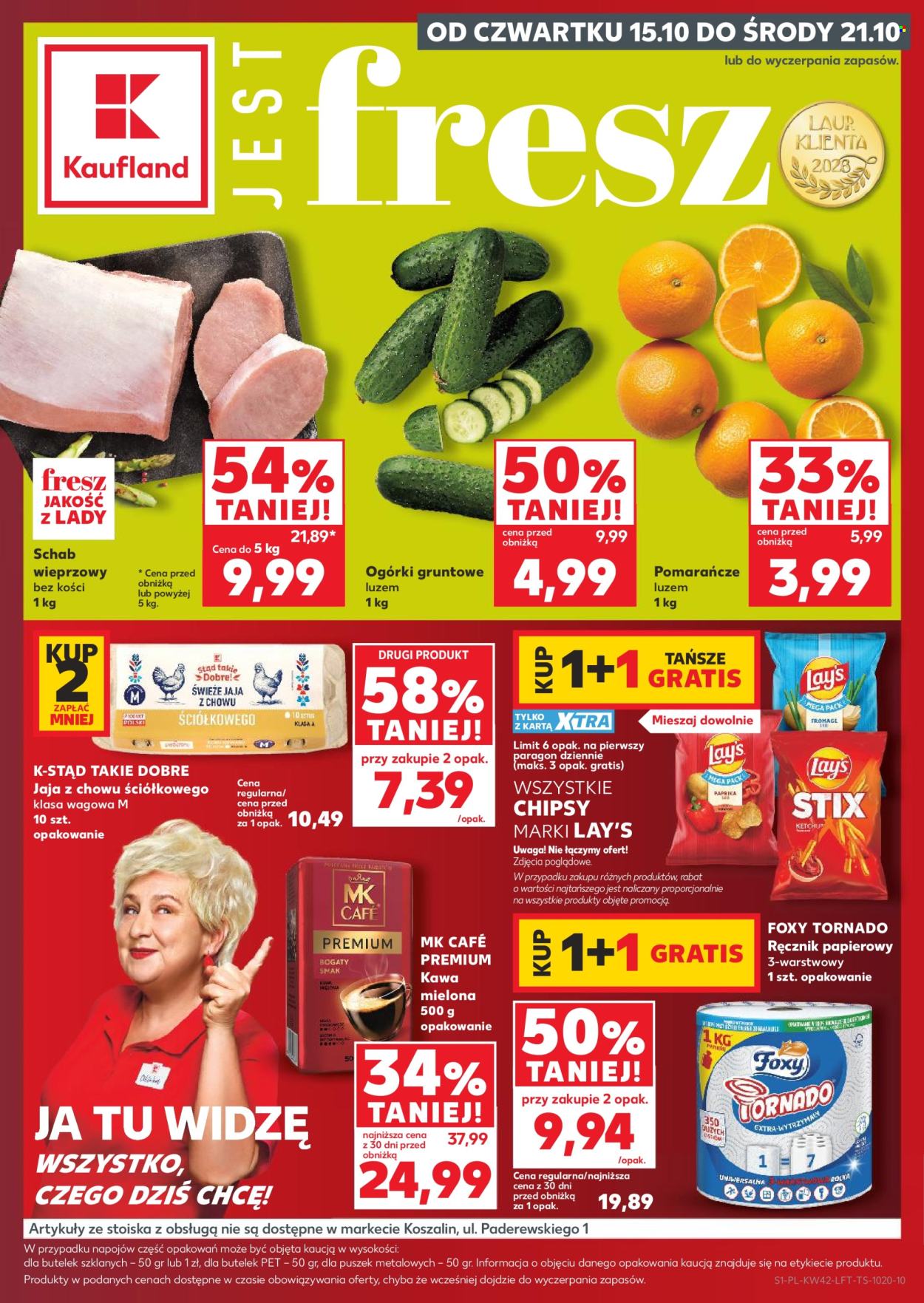 Gazetka Kaufland - 15.10.2026. - 21.10.2026.. Strona 1
