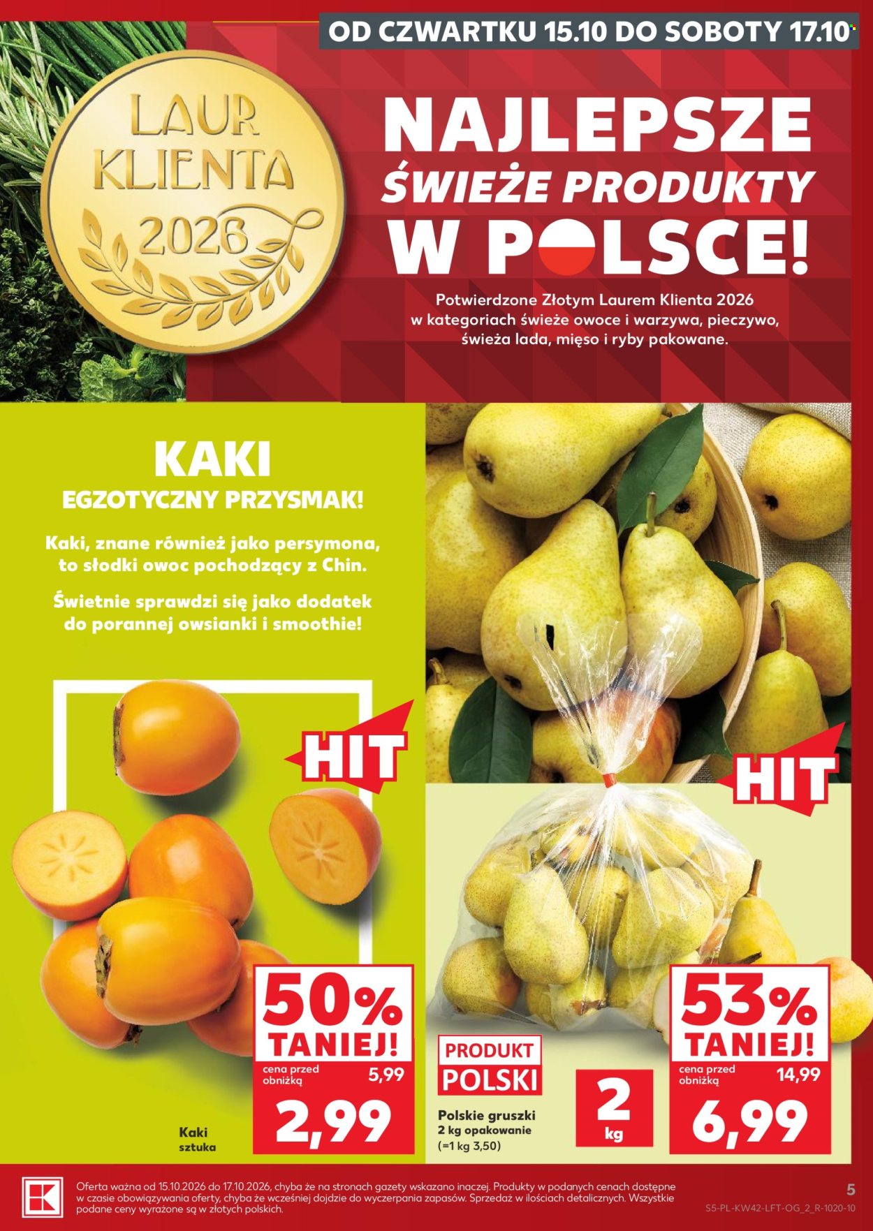 Gazetka Kaufland - 15.10.2026. - 21.10.2026.. Strona 5