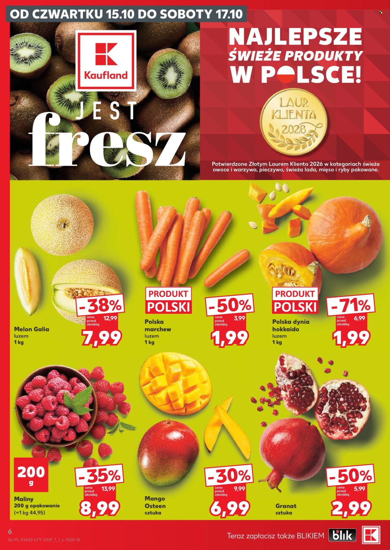 Gazetka Kaufland - 15.10.2026. - 21.10.2026.. Strona 6