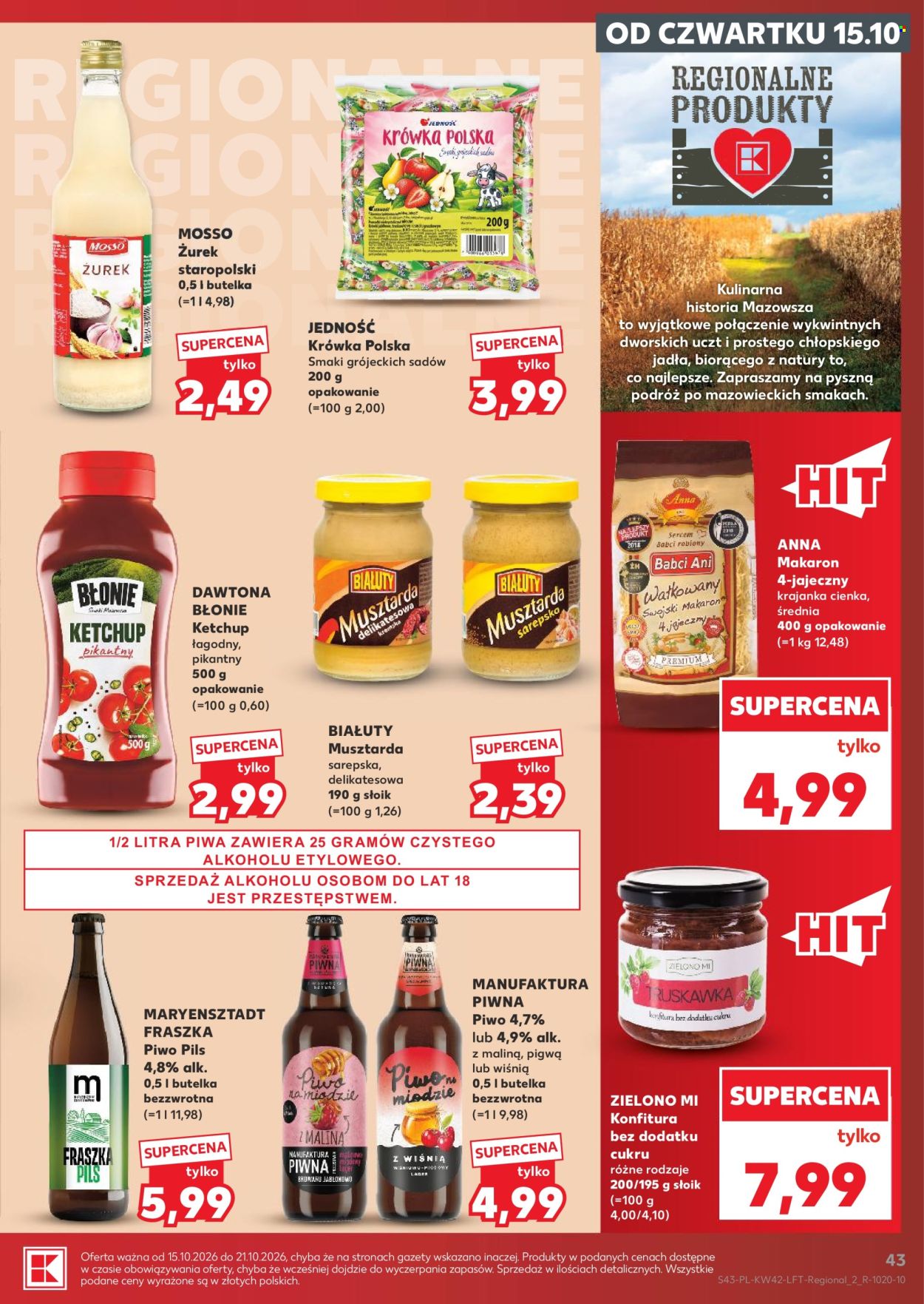 Gazetka Kaufland - 15.10.2026. - 21.10.2026.. Strona 43
