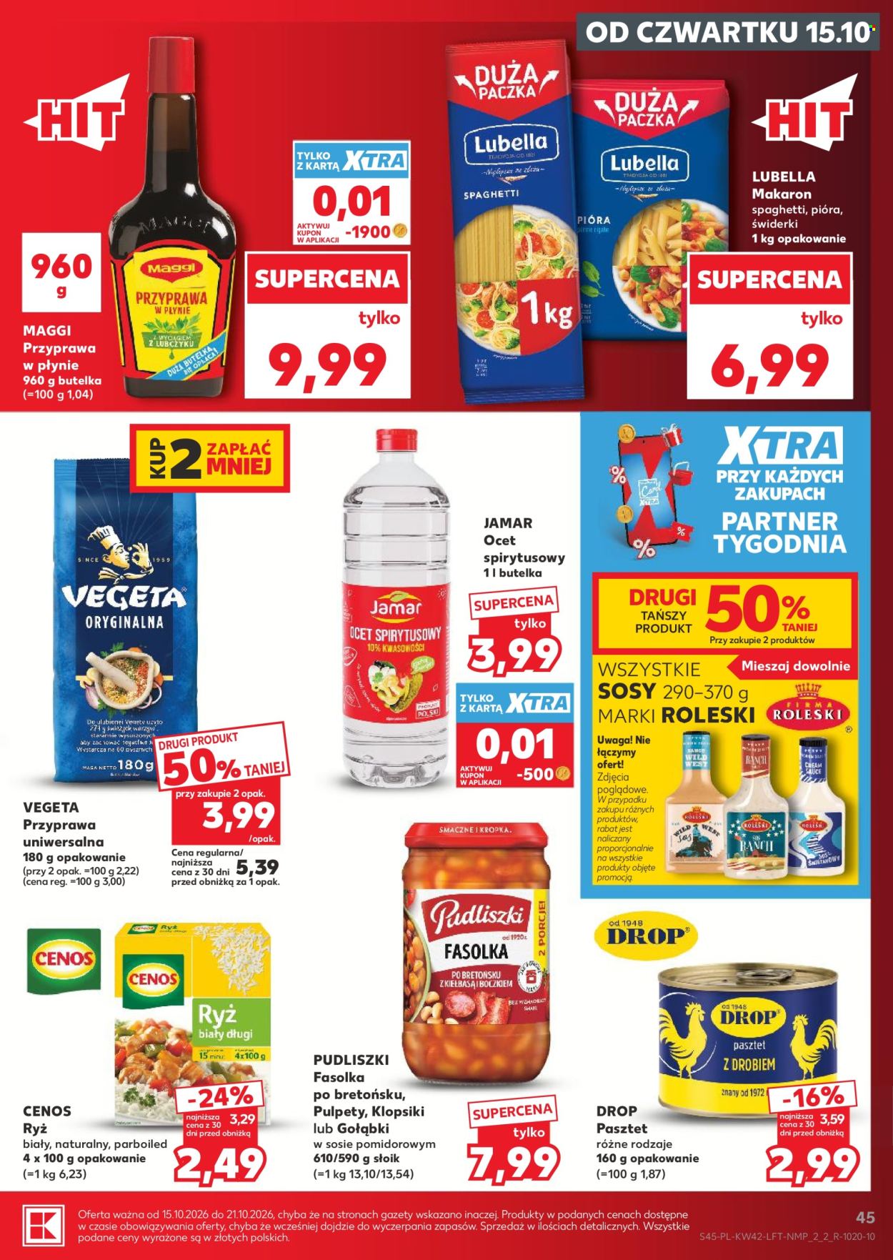 Gazetka Kaufland - 15.10.2026. - 21.10.2026.. Strona 45