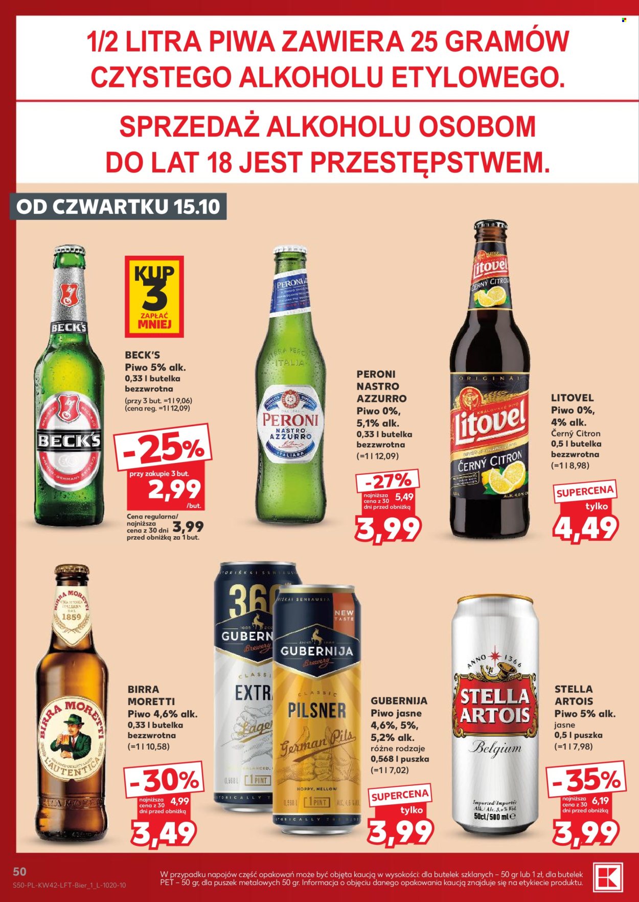 Gazetka Kaufland - 15.10.2026. - 21.10.2026.. Strona 50