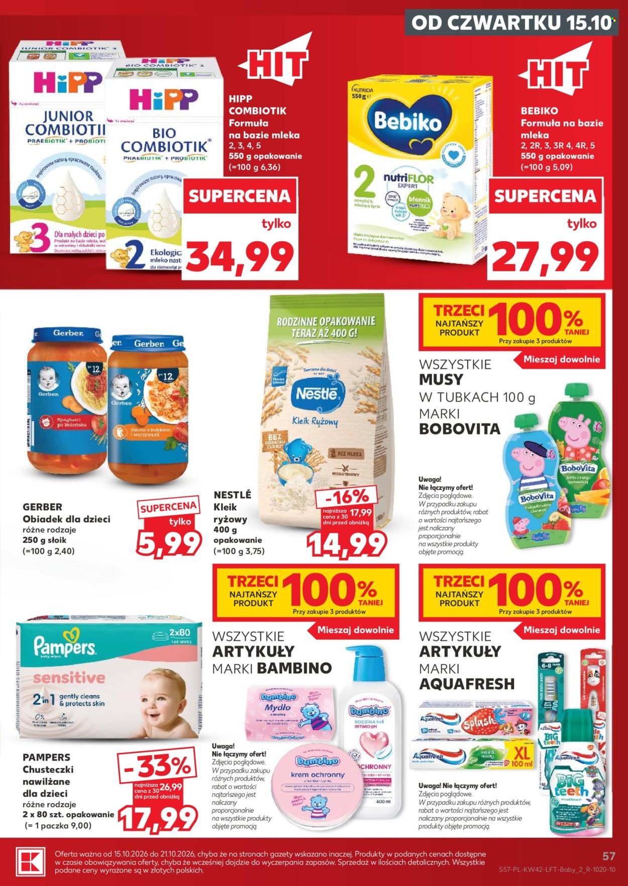 Gazetka Kaufland - 15.10.2026. - 21.10.2026.. Strona 57