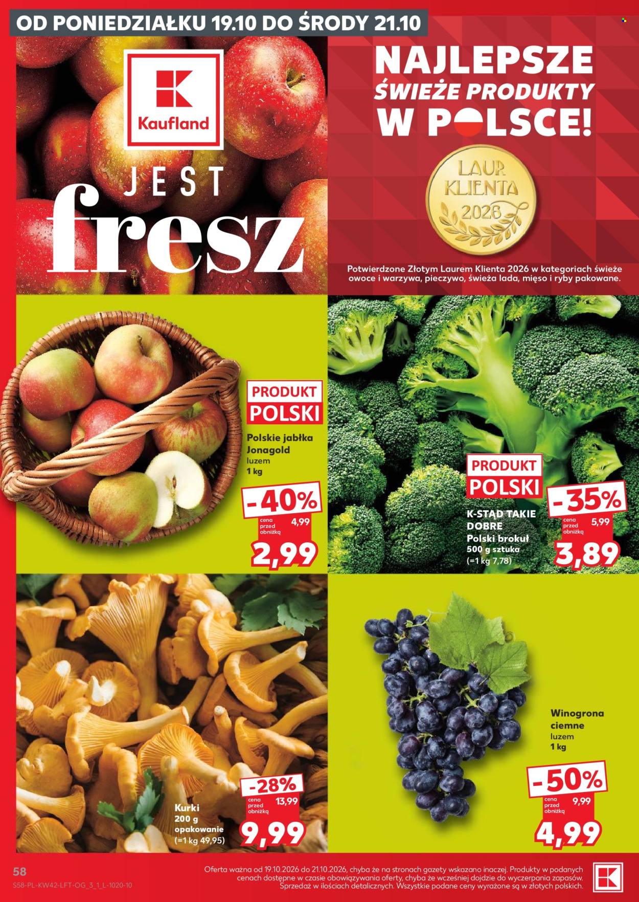 Gazetka Kaufland - 15.10.2026. - 21.10.2026.. Strona 58