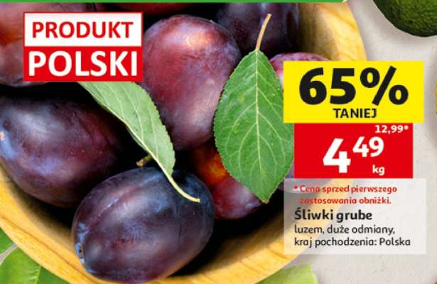 Śliwki grube
