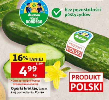 Ogórki krótkie