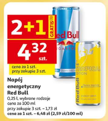 Napój energetyczny RED BULL