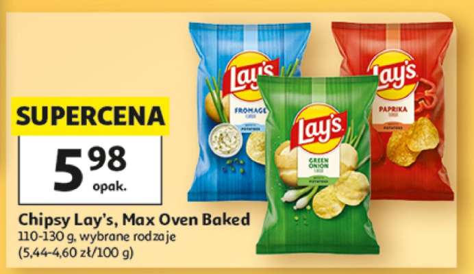 Chipsy Lay's, Max, Oven Baked