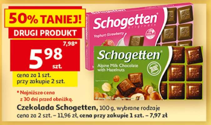 Czekolada Schogetten**