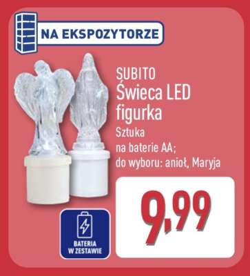 SUBITO Świeca LED figurka