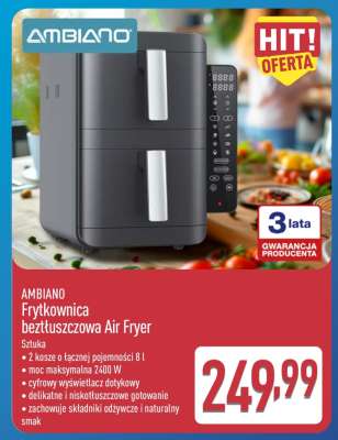 AMBIANO Frytkownica beztłuszczowa Air Fryer