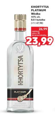 KHORTYTSA PLATINUM Wódka
