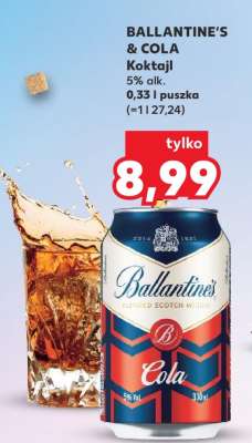 BALLANTINE’S & COLA Koktajl
