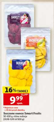 Suszone owoce Smart Fruits