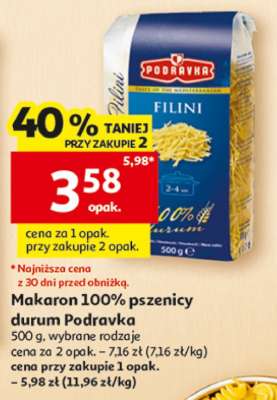Makaron 100% pszenicy durum Podravka