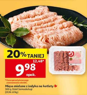 Mięso mielone z indyka na kotlety