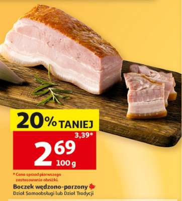 Boczek wędzono-parzony