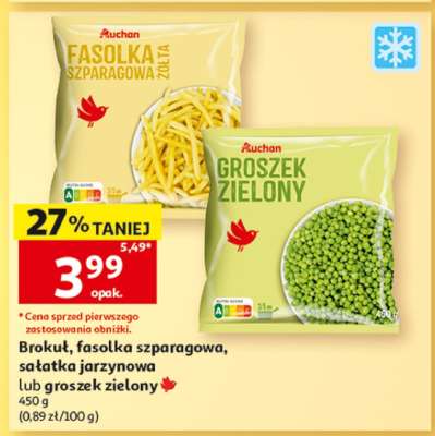 Auchan Groszek Zielony
