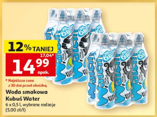 Woda smakowa Kubuś Water