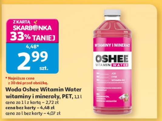 Woda Oshee Vitamin Water