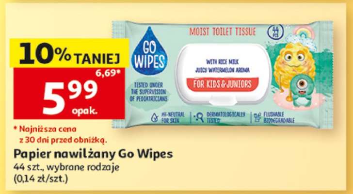 Papier nawilżany Go Wipes