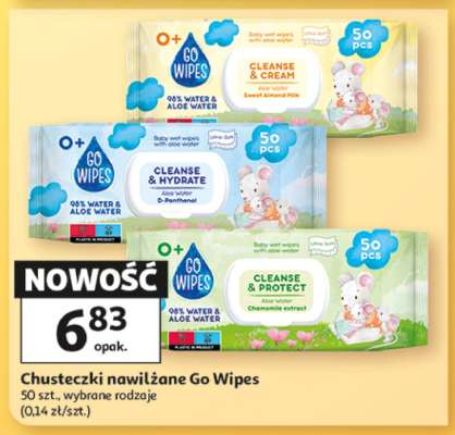 Chusteczki nawilżane Go Wipes