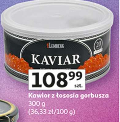Kawior z łososia gorbusza