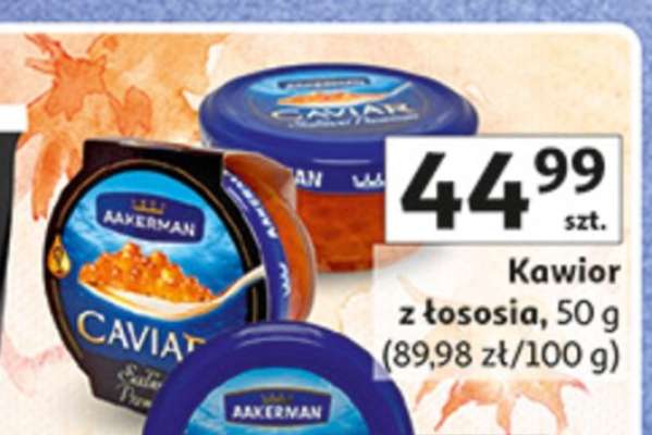 Aakerman Kawior z łososia