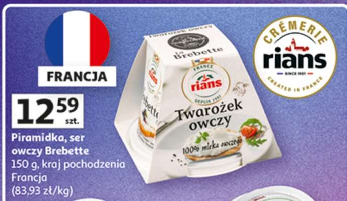 Piramidka, ser owczy Brebette