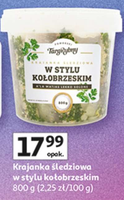 Krajanka śledziowa w stylu kołobrzeskim