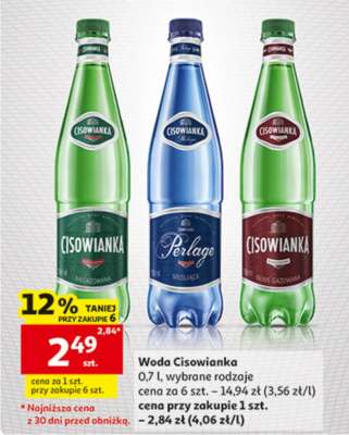Woda Cisowianka