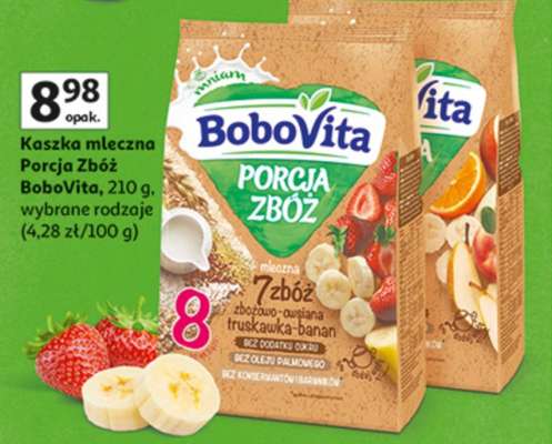 Kaszka mleczna Porcja Zbóż BoboVita
