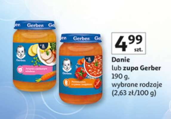 Danie lub zupa Gerber