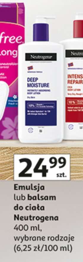 Emulsja lub Balsam do ciała Neutrogena