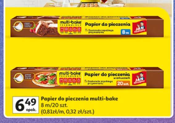 Papier do pieczenia multi-bake