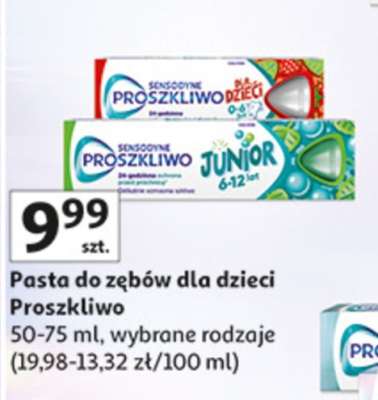 Pasta do zębów dla dzieci Proszkliwo