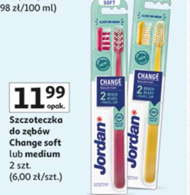 Szczoteczka do zębów Change soft lub medium