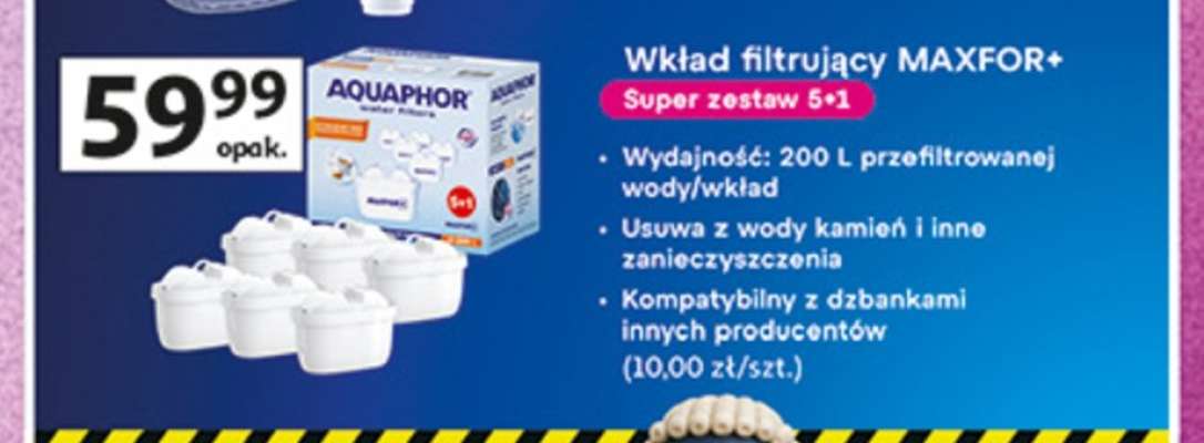 Wkład filtrujący MAXFOR