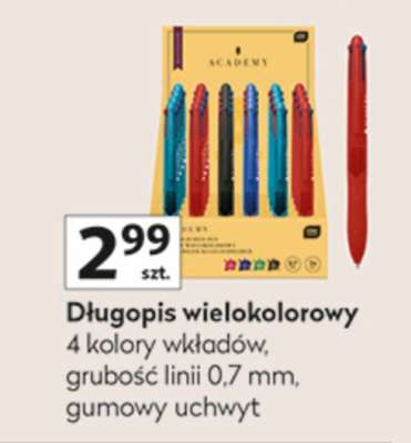 Długopis wielokolorowy