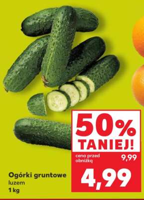 Ogórki gruntowe luzem 1 kg