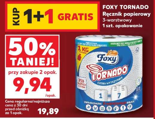 FOXY TORNADO Ręcznik papierowy