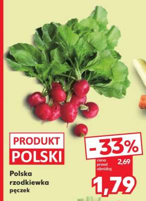Polska rzodkiewka pęczek