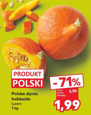 Polska dynia hokkaido luzem 1 kg
