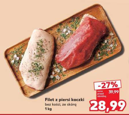 Filet z piersi kaczki