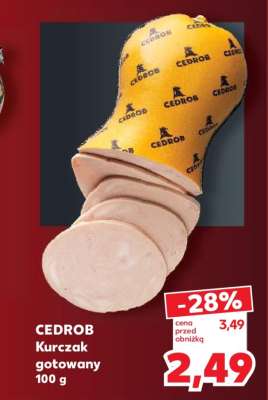 CEDROB Kurczak gotowany 100 g