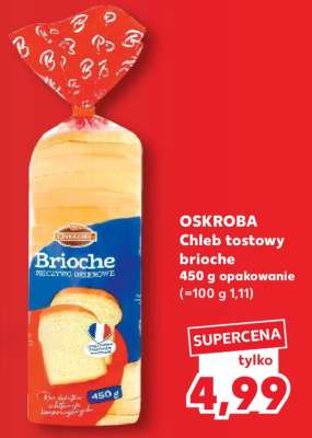 OSKROBA Chleb tostowy brioche