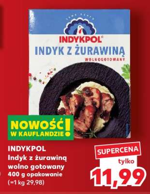 INDYKPOL Indyk z żurawiną wolno gotowany